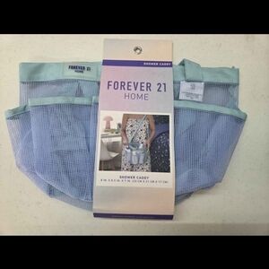 Forever 21 Home Light Blue Shower Caddy